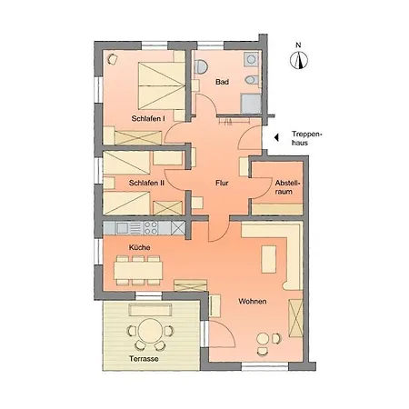 Сasa de vacaciones With 3 Bedrooms